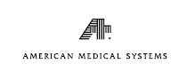 (AMERICAN MEDICAL SYSTEMS LOGO)